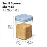 3-Piece POP Container Set with Mini Scoops B3