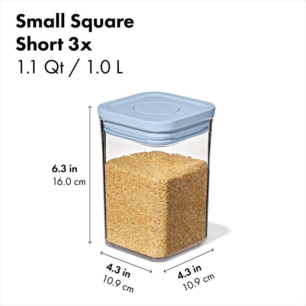 3-Piece POP Container Set with Mini Scoops B3
