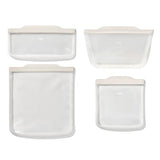 Silicone Bags Bundle - Oat X4