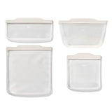 Silicone Bags Bundle - Oat X4