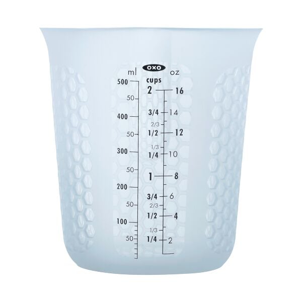 2 Cup Squeeze & Pour Silicone Measuring Cup O1