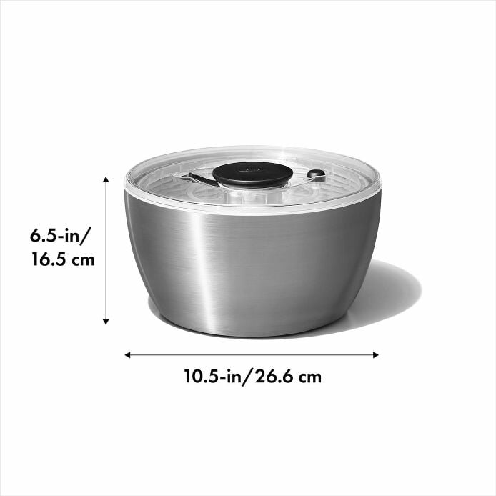 Steel Salad Spinner O9