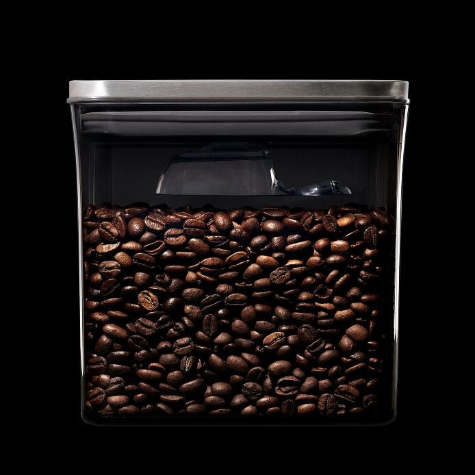 Steel Coffee POP Container (1.7 Qt) with Scoop C5