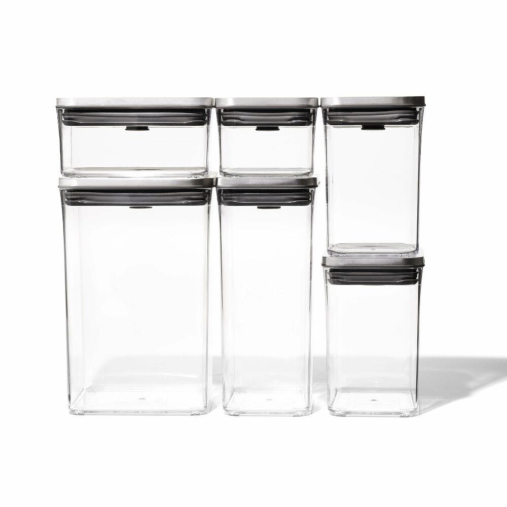 Steel 6-Piece POP Container Set L8