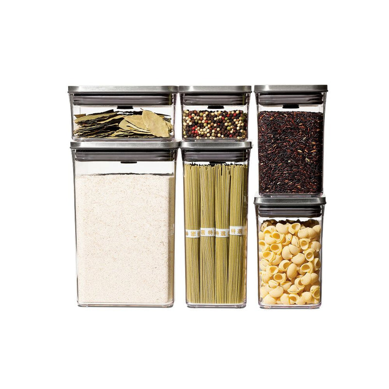 Steel 6-Piece POP Container Set L8