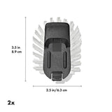 Steel Dish Brush Refill – 2-Pack X4