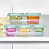 12-Piece Baby Blocks Food Storage Container Set - Opal V5