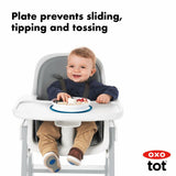 Stick & Stay Suction Divided Plate H7