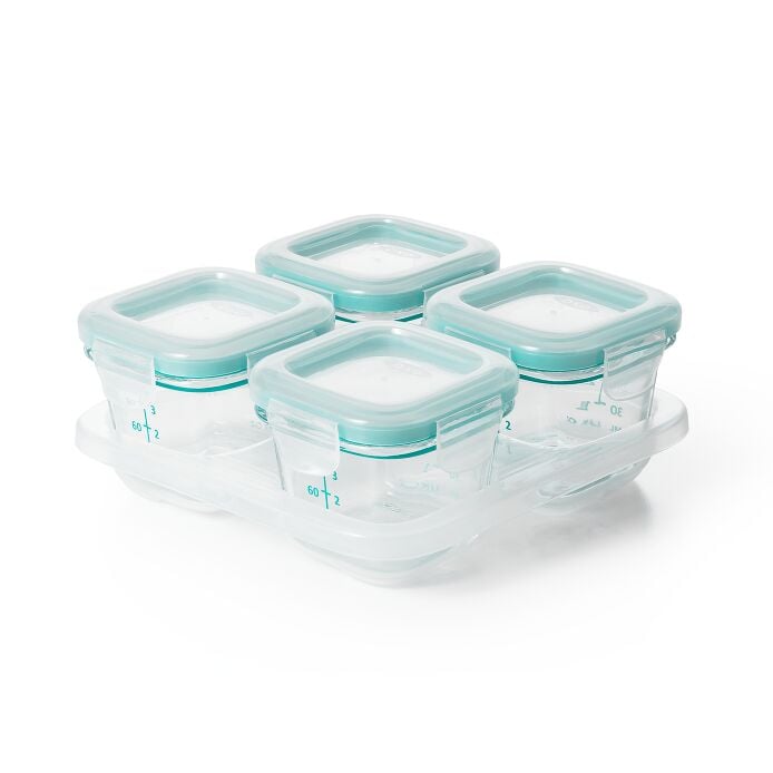 4 oz Glass Baby Blocks™ Freezer Storage Containers Z6