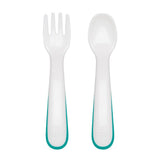 On-the-Go Plastic Fork and Spoon Set with Travel Case G3