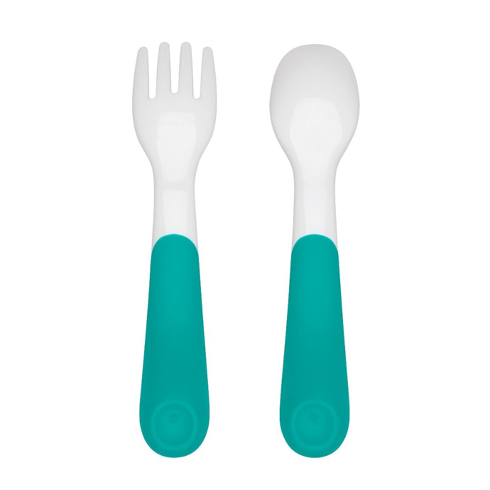 On-the-Go Plastic Fork and Spoon Set with Travel Case G3