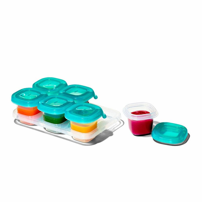 2 oz Baby Blocks™ Silicone Freezer Storage Containers K1