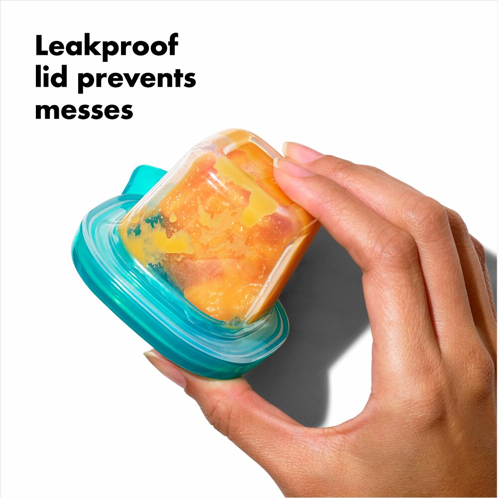 2 oz Baby Blocks™ Silicone Freezer Storage Containers K1