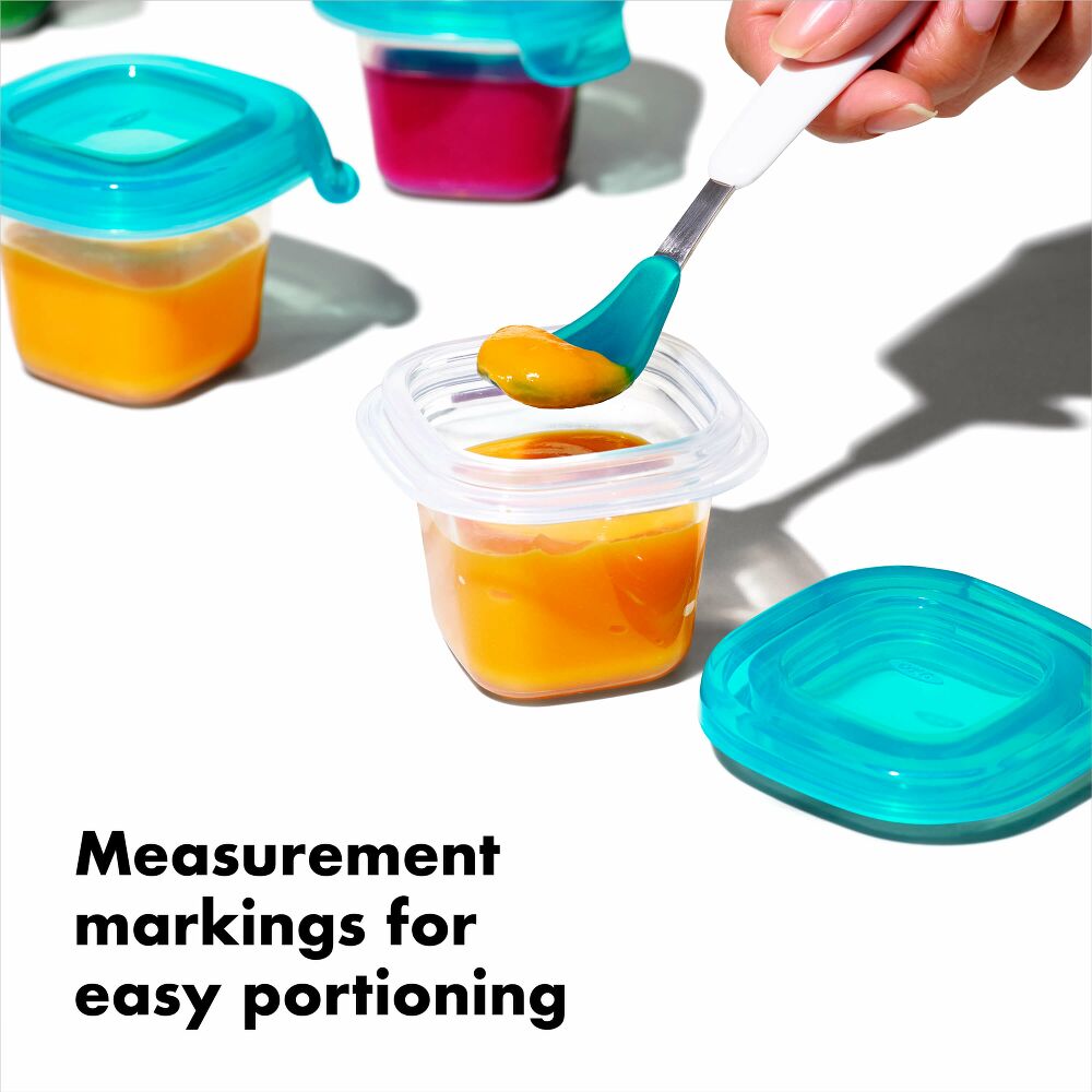 2 oz Baby Blocks™ Silicone Freezer Storage Containers K1