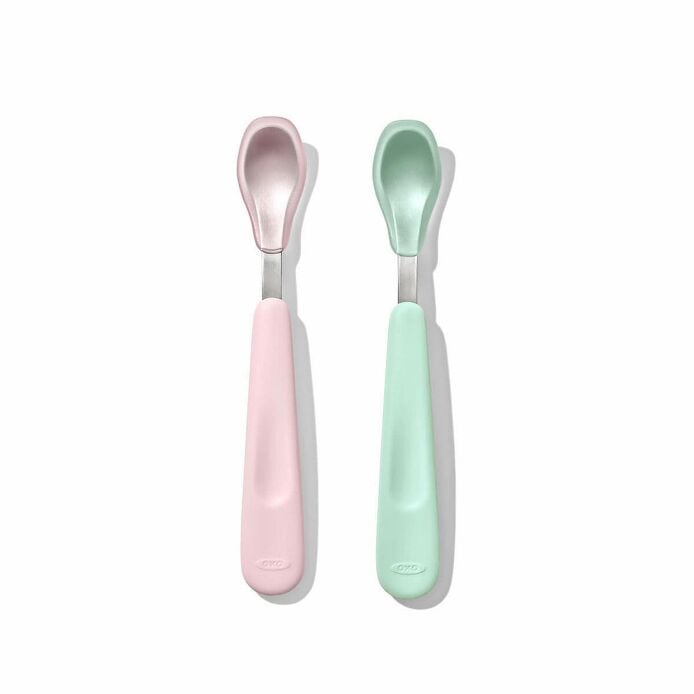 Feeding Spoon Set with Soft Silicone E1