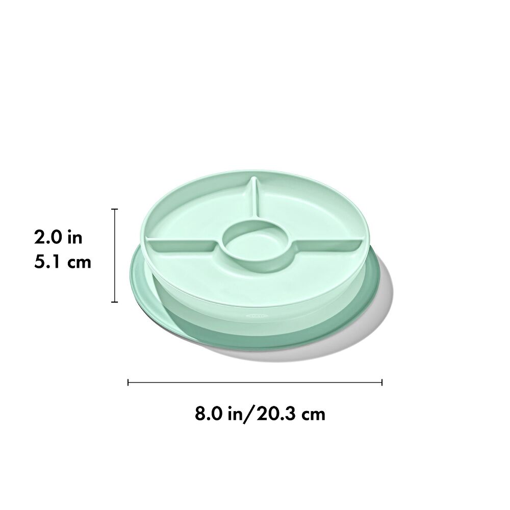 Stick & Stay Suction Divided Plate B1