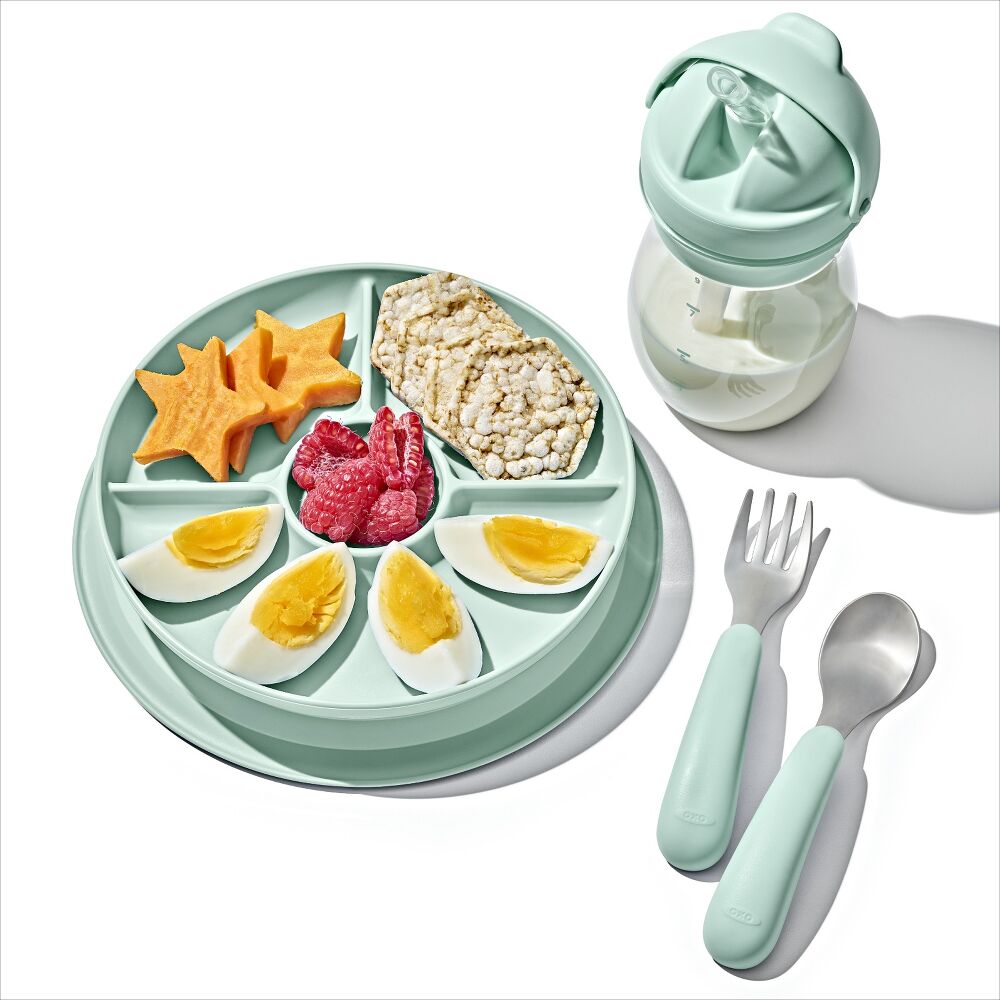 Stick & Stay Suction Divided Plate B1
