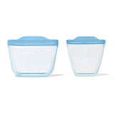 Tot Silicone Reusable Bag - 2-Piece Stand-Up Cup Set M0