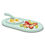 Textured Suction Plate & Spoons Set – 3-Piece H8