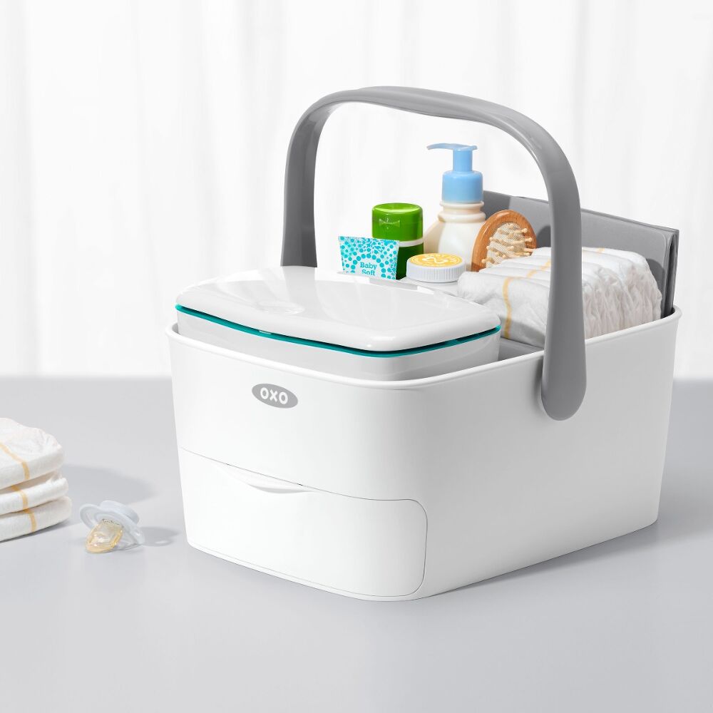 Diaper Caddy with Changing Mat O1