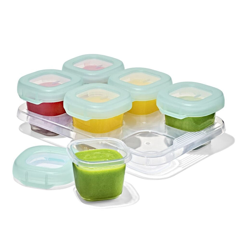 Baby Blocks Food Storage Containers (2 oz) - Opal L4