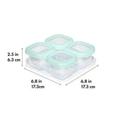 Baby Blocks Food Storage Containers (4 oz) - Opal C8
