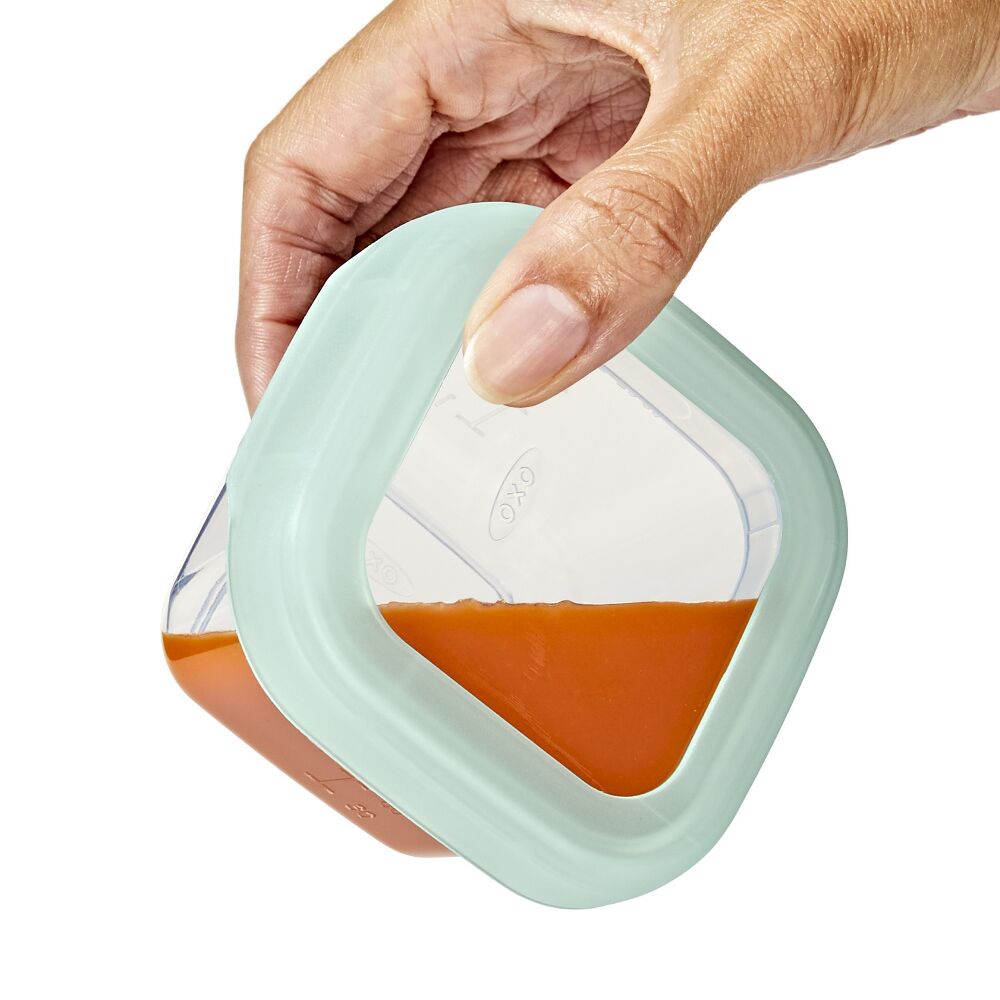 Baby Blocks Food Storage Containers (4 oz) - Opal C8
