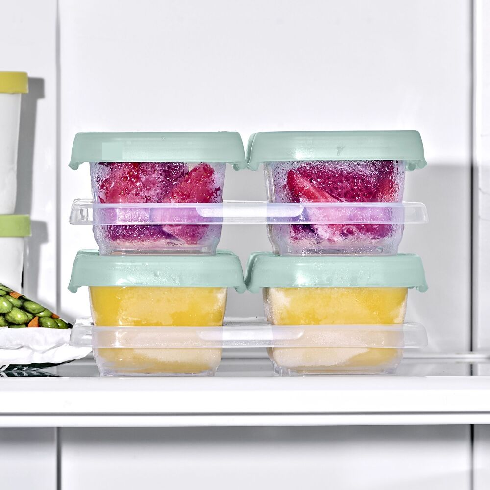 Baby Blocks Food Storage Containers (4 oz) - Opal C8