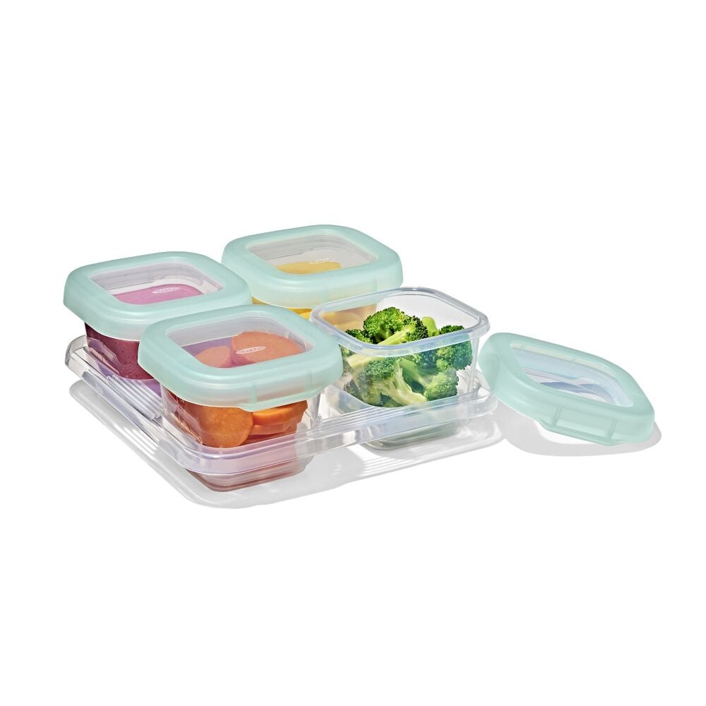 Baby Blocks Food Storage Containers (6 oz) - Opal T8