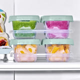 Baby Blocks Food Storage Containers (6 oz) - Opal T8