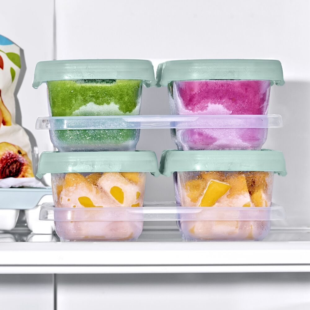 Baby Blocks Food Storage Containers (6 oz) - Opal T8