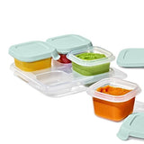 Silicone Baby Blocks Food Storage Containers (4 oz) - Opal K1