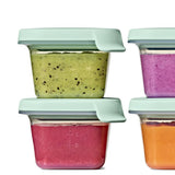 Silicone Baby Blocks Food Storage Containers (4 oz) - Opal K1