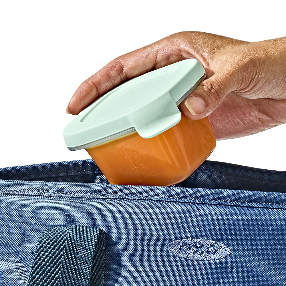 Silicone Baby Blocks Food Storage Containers (4 oz) - Opal K1