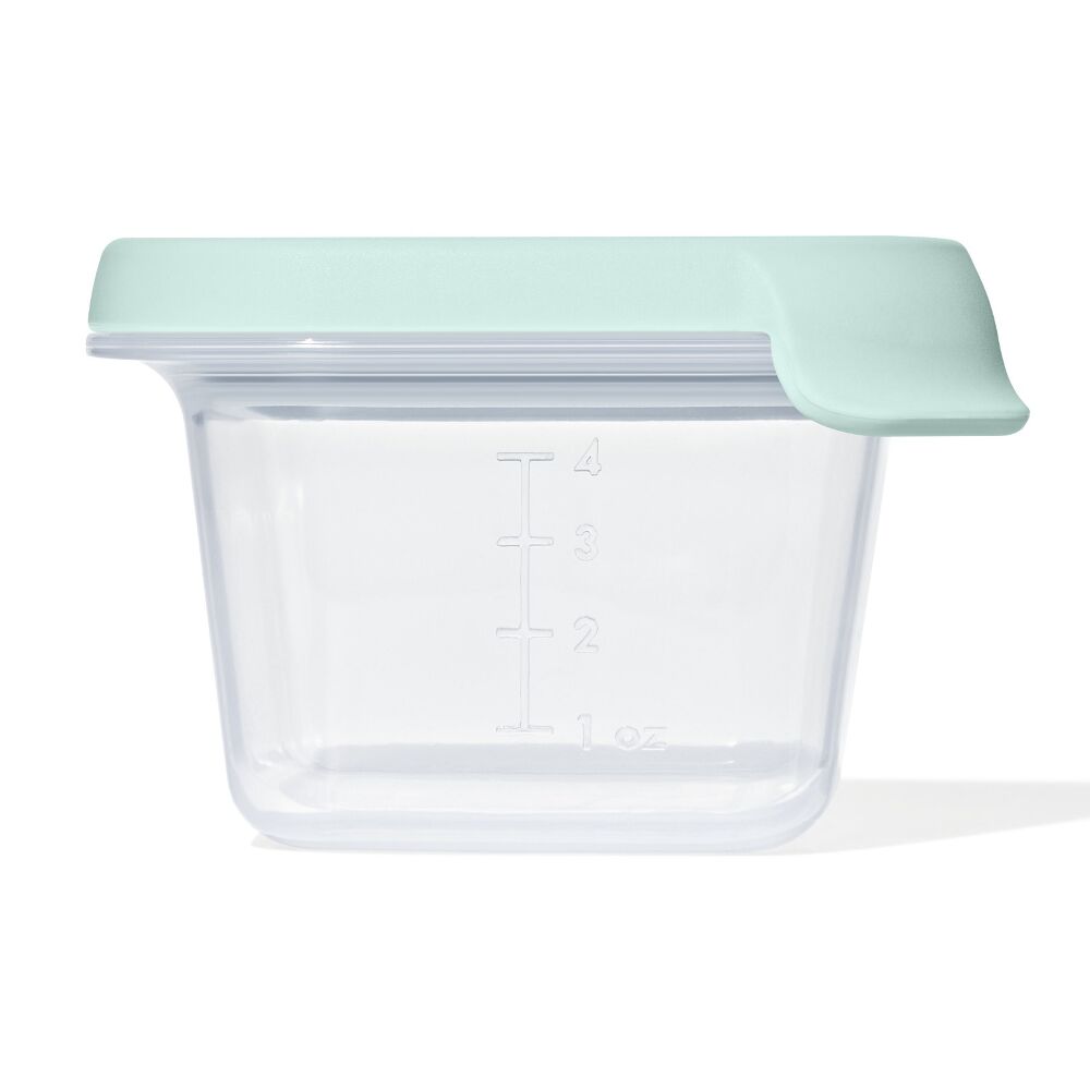 Silicone Baby Blocks Food Storage Containers (4 oz) - Opal K1