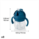 Transitions 6 Oz Straw Cup with Handles Set D5